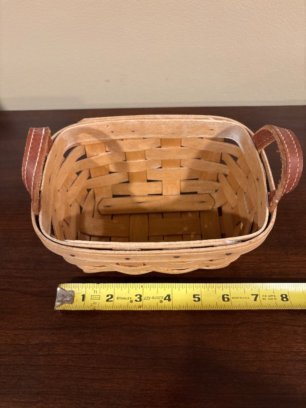 Longaberger small basket
